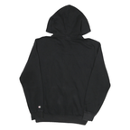 CHAMPION Mens Black Zip Hoodie S Cotton Blend Casual Zip Up Sweatshirt