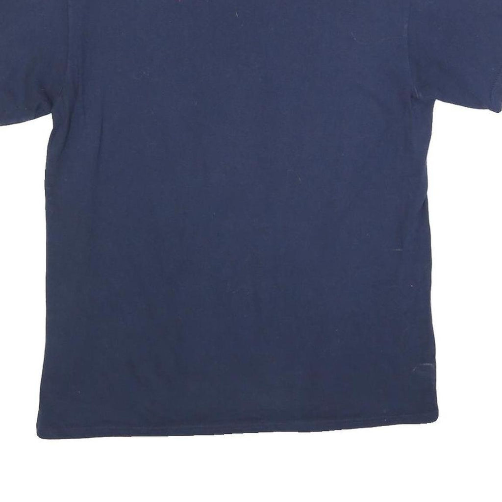 NFL Mens Blue Seattle Seahawks Football Graphic T-Shirt M Short Sleeve Crew Neck