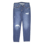 LEVI'S 501 Womens Jeans Blue Slim Straight Denim Medium W28 L29 Classic Fit