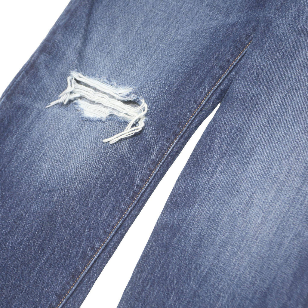 LEVI'S 501 Womens Jeans Blue Slim Straight Denim Medium W28 L29 Classic Fit