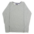 SUPERDRY Floral Womens Sweatshirt Grey Crew Neck UK 12