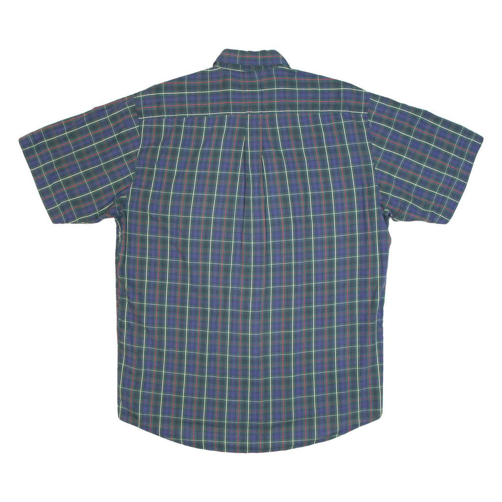 MCGREGOR Oversized Mens Shirt Blue 90s Plaid M