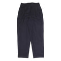SAG HARBOR Womens Wool Blend Navy Relaxed Tapered Trousers W27 L28 Smart Office