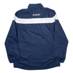 ADIDAS Elkhart Athletics Mens Pullover Jacket Blue USA L