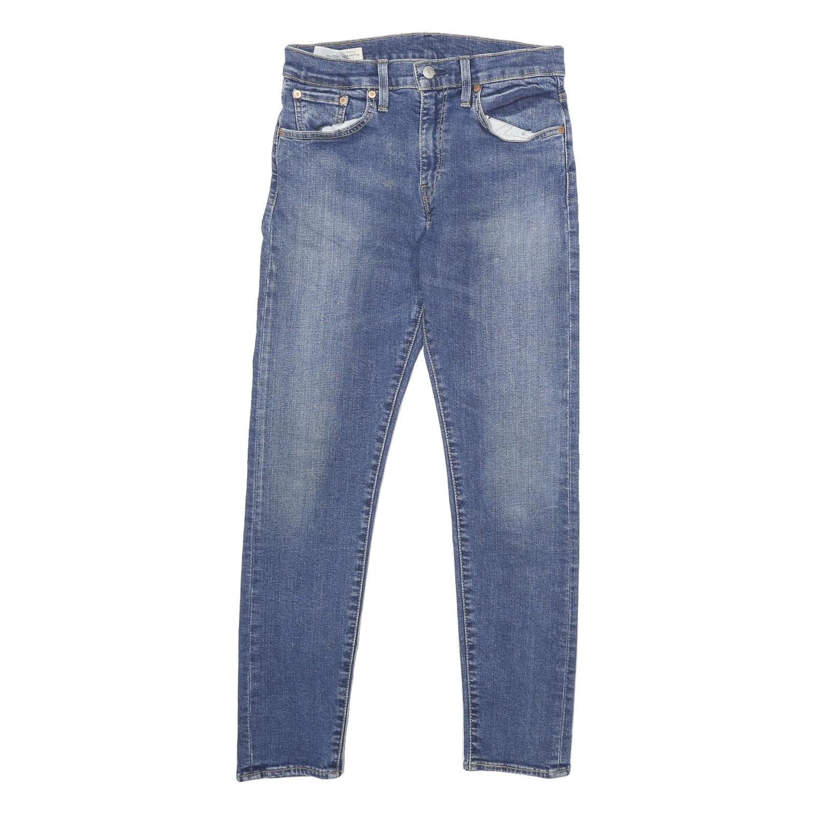 LEVI'S 512 Mens Slim Jeans Blue Denim Regular W30 L32 Classic Cotton Zip