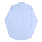 TOMMY HILFIGER Mens Blue Shirt M Classic Fit Cotton Blend Smart Casual