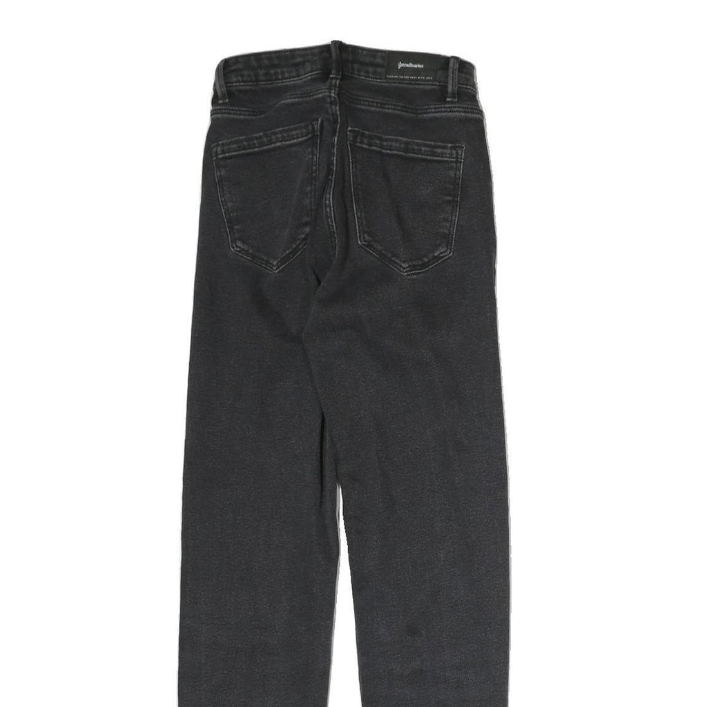 ASTRADIVARIUS Womens Jeans Black Slim Skinny Denim Medium W22 L27 Zip Closure