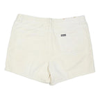 POLO RALPH LAUREN Womens Cream Cotton Blend Casual Shorts Size M W34 Stylish