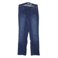 CALVIN KLEIN Womens Jeans Blue Regular Straight Denim W28 L29 Stylish Comfort