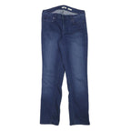 CALVIN KLEIN Womens Jeans Blue Regular Straight Denim W28 L29 Stylish Comfort