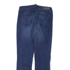 CALVIN KLEIN Womens Jeans Blue Regular Straight Denim W28 L29 Stylish Comfort