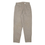 FADED GLORY Womens Jeans Beige Relaxed Straight Denim W28 L30 Classic Casual