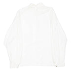 Womens Shirt White Floral Long Sleeve XL