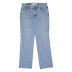 GUESS Low Rise Womens Jeans Blue Regular Bootcut Stone Wash W32 L30