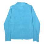 THE NORTH FACE Womens Blue Pullover Plain Crew Neck Basic Knit Jumper S Outdoor
