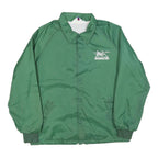WEST ARK Mens Green Button Jacket M Polyester Plain Lightweight Casual