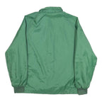 WEST ARK Mens Green Button Jacket M Polyester Plain Lightweight Casual