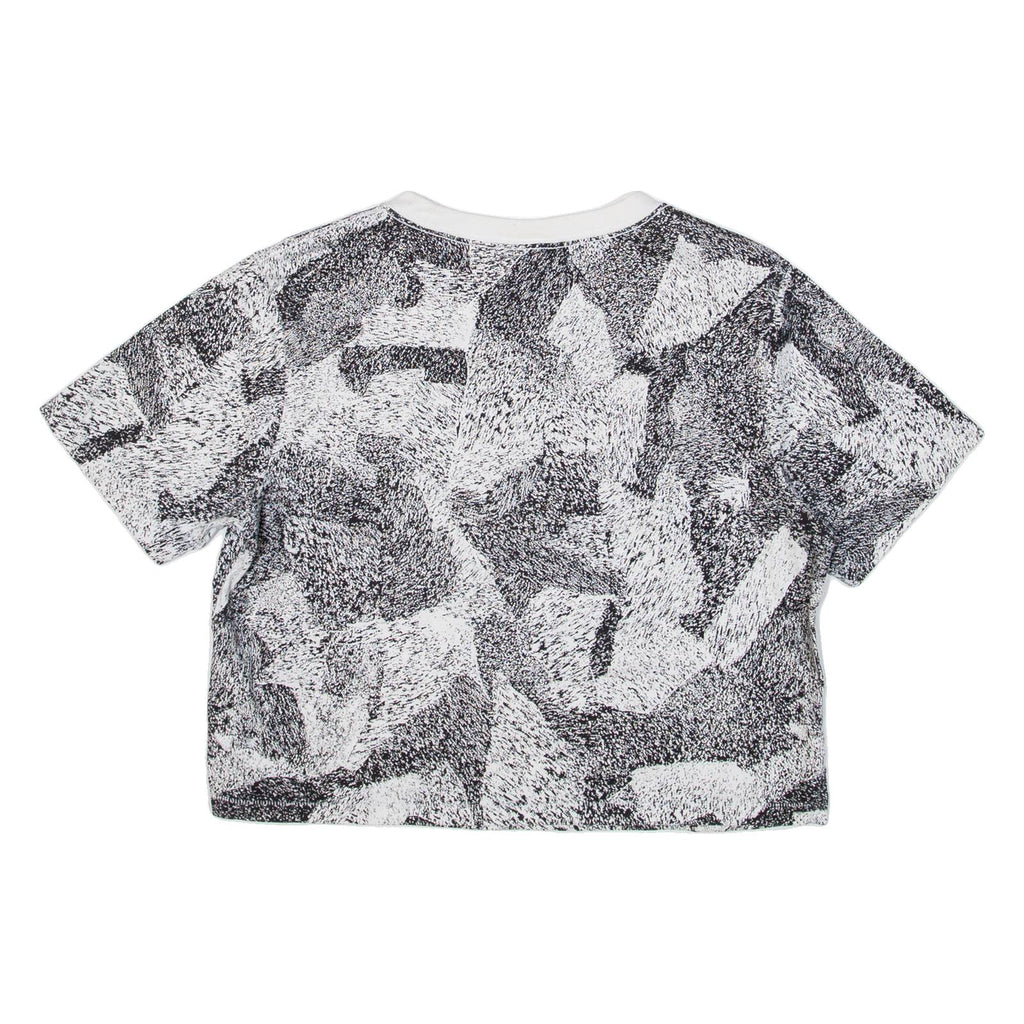 NIKE Cropped Womens T-Shirt White S