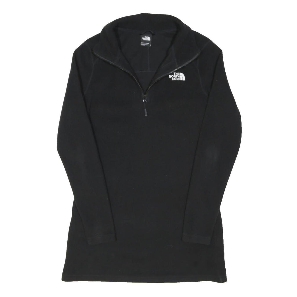 THE NORTH FACE Womens Black Jacket L Polyester Blend Plain Zip Outdoor