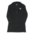 THE NORTH FACE Womens Black Jacket L Polyester Blend Plain Zip Outdoor