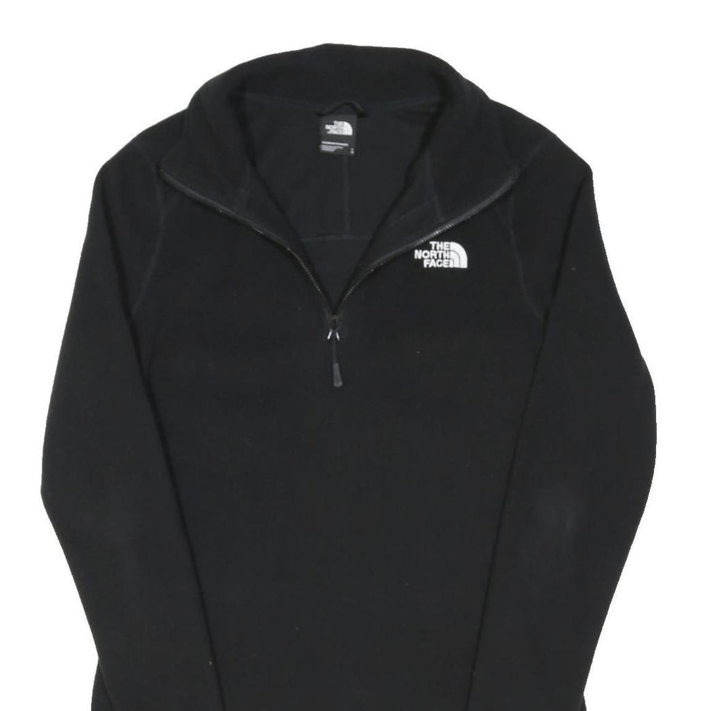 THE NORTH FACE Womens Black Jacket L Polyester Blend Plain Zip Outdoor