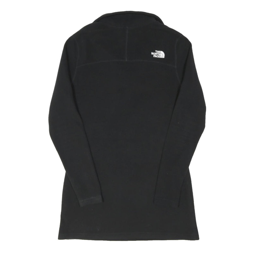 THE NORTH FACE Womens Black Jacket L Polyester Blend Plain Zip Outdoor