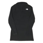THE NORTH FACE Womens Black Jacket L Polyester Blend Plain Zip Outdoor