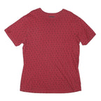 TRUE RELIGION Mens Red Graphic T-Shirt XL Short Sleeve Crew Neck Designer Logo