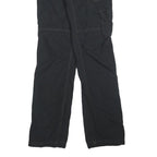 OP Womens Black Regular Fit Straight Leg Polyester Blend Trousers W28 L32 Casual