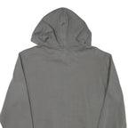 PUMA Mens Grey Hoodie S Cotton Blend Pullover Sweatshirt Drawstring Hood
