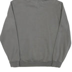 PUMA Mens Grey Hoodie S Cotton Blend Pullover Sweatshirt Drawstring Hood