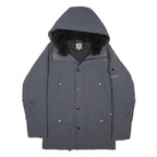 CARHARTT Mens Grey Synthetic Zip Hooded Jacket XS Outdoor Workwear Winter