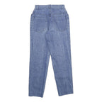 SPOTLIGHT Womens Regular Fit Straight Leg Denim Light W24 L28 Embossed Pattern