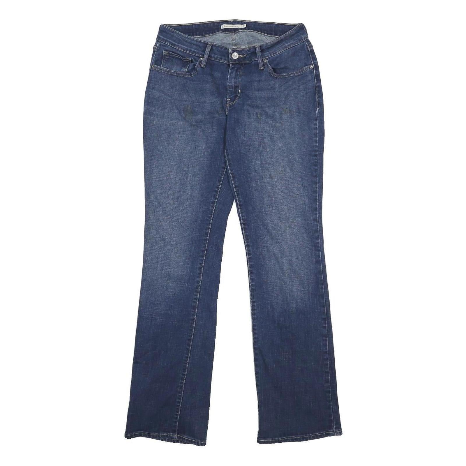 LEVI'S 815 Womens Jeans Blue Regular Bootcut Denim Medium W28 L32 Zip