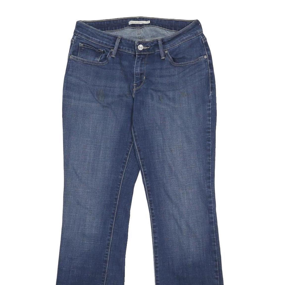 LEVI'S 815 Womens Jeans Blue Regular Bootcut Denim Medium W28 L32 Zip