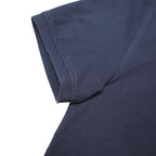 TOMMY HILFIGER Mens Navy Blue Short Sleeve Polo Shirt XL Cotton Blend Classic