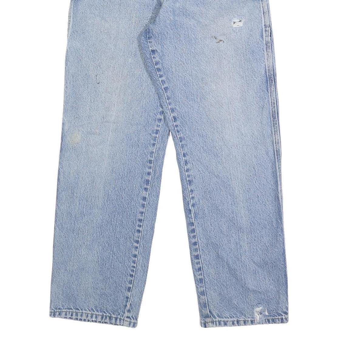 DICKIES Mens Jeans Blue Regular Straight Denim Medium W30 L28 Workwear Utility