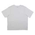 CARHARTT Mens Grey Pocket T-Shirt XL Short Sleeve Crew Neck Casual Cotton Blend