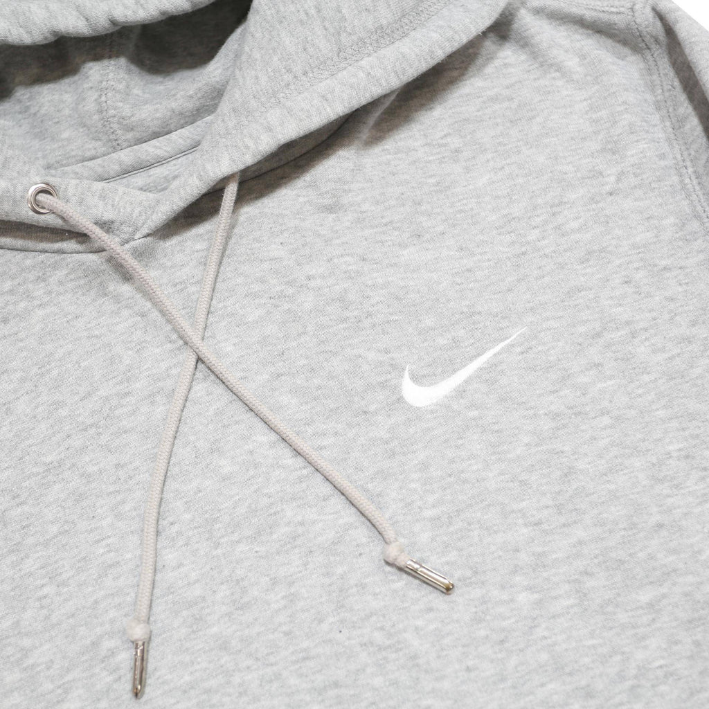 NIKE Mens Grey Pullover Hoodie M Cotton Blend Casual Sportswear