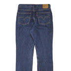 LEVI'S 501 Womens Jeans Blue Regular Straight Denim Medium W30 L31 Classic Fit