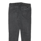 ARMANI EXCHANGE Womens Jeans Black Slim Skinny Denim W32 L30 Cotton Blend Zip