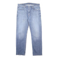 LEVI'S Mens Regular Blue Denim Jeans W38 L32 Classic Zip Cotton Blend
