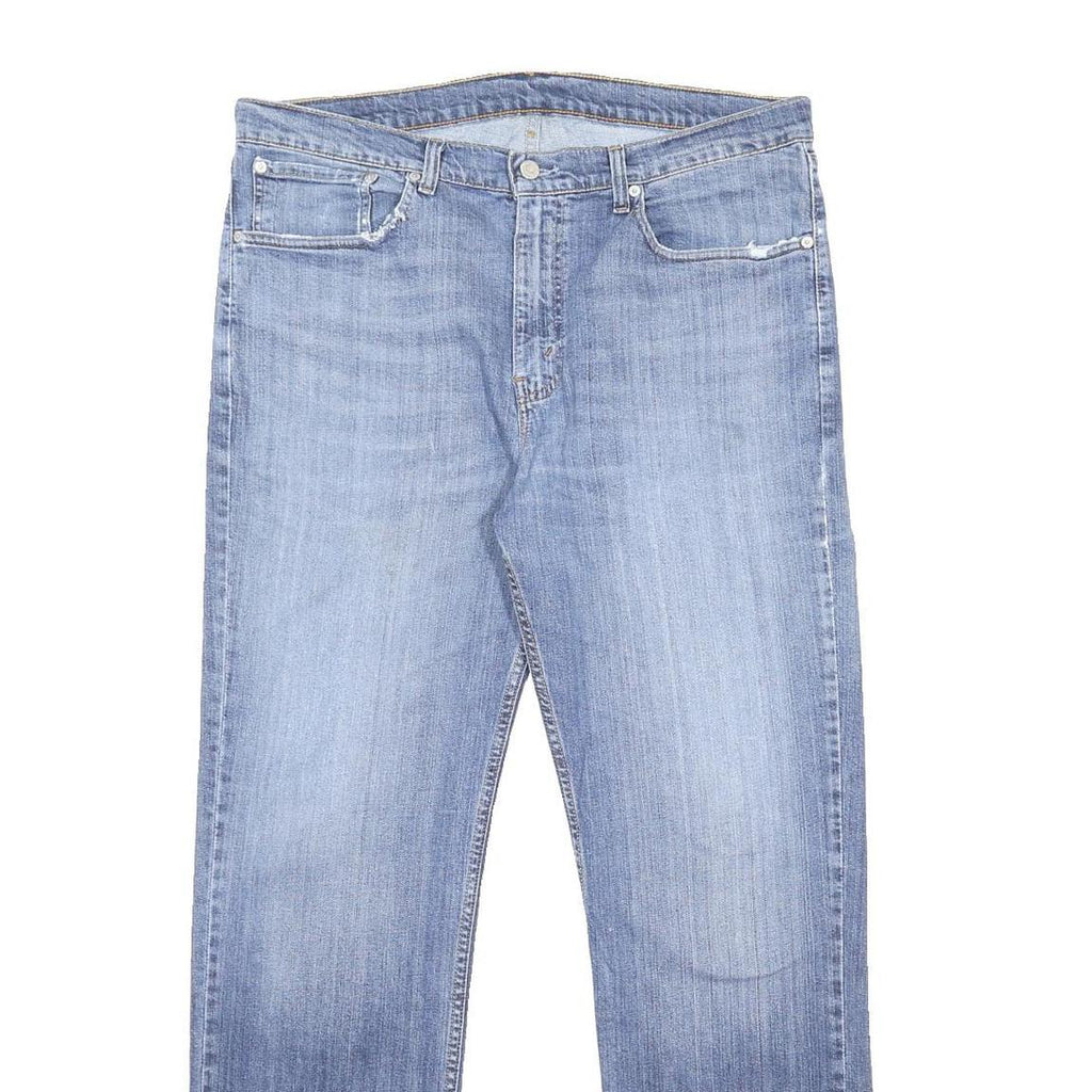 LEVI'S Mens Regular Blue Denim Jeans W38 L32 Classic Zip Cotton Blend