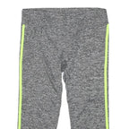 Womens Grey & Yellow Casual Sports Shorts XS W26 Polyester Blend Comfortable Fit