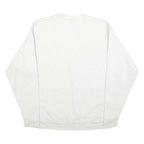 ONEITA Womens White Lake Tahoe Crew Neck XL Cotton Sweatshirt Vintage Pullover