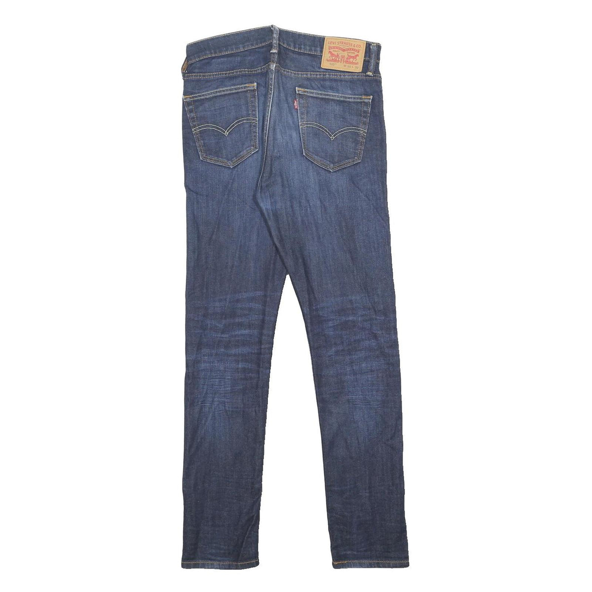 LEVI'S 510 Mens Slim Jeans Blue Denim W30 L32 Cotton Blend Zip