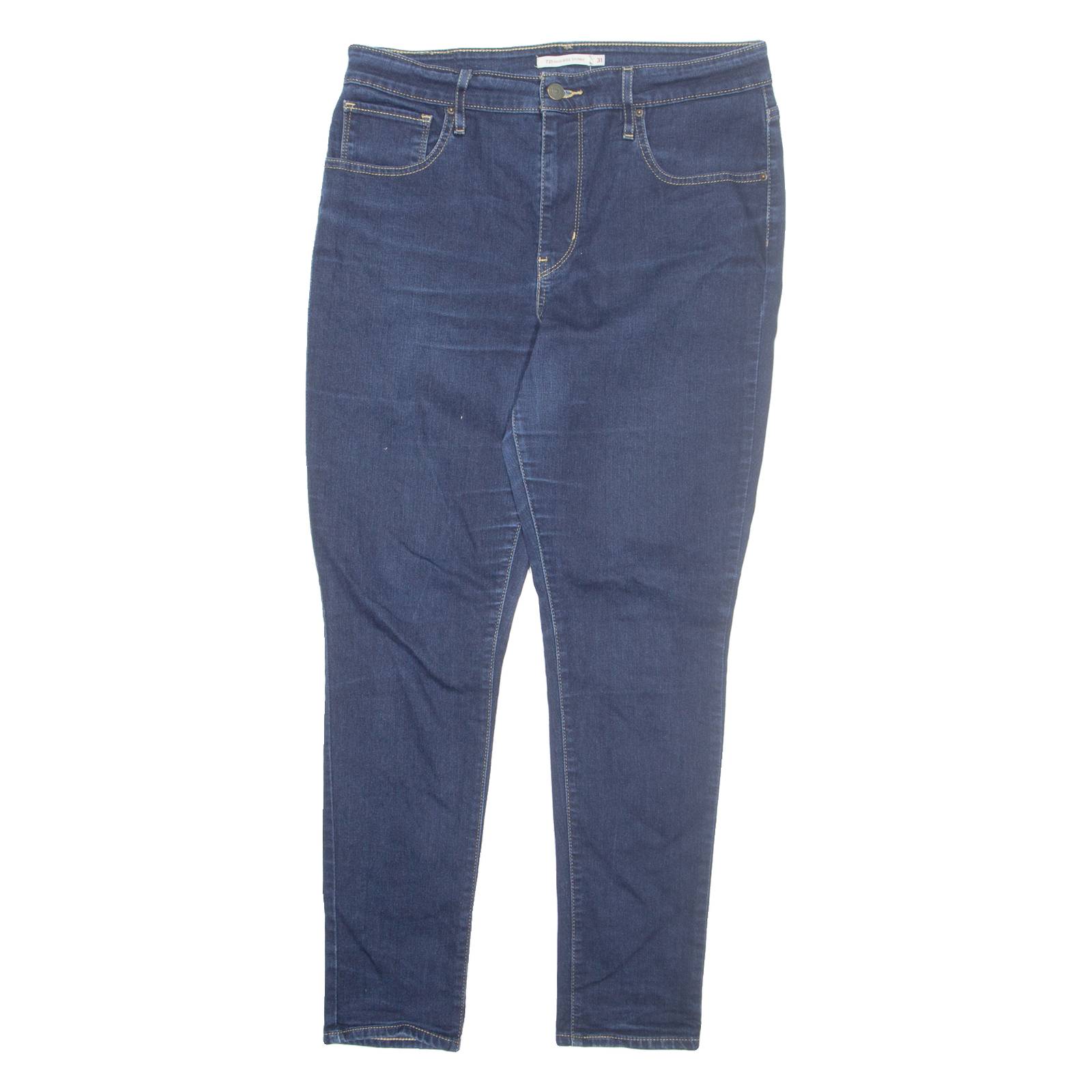 LEVI'S Womens Jeans Blue Regular Skinny W31 L25