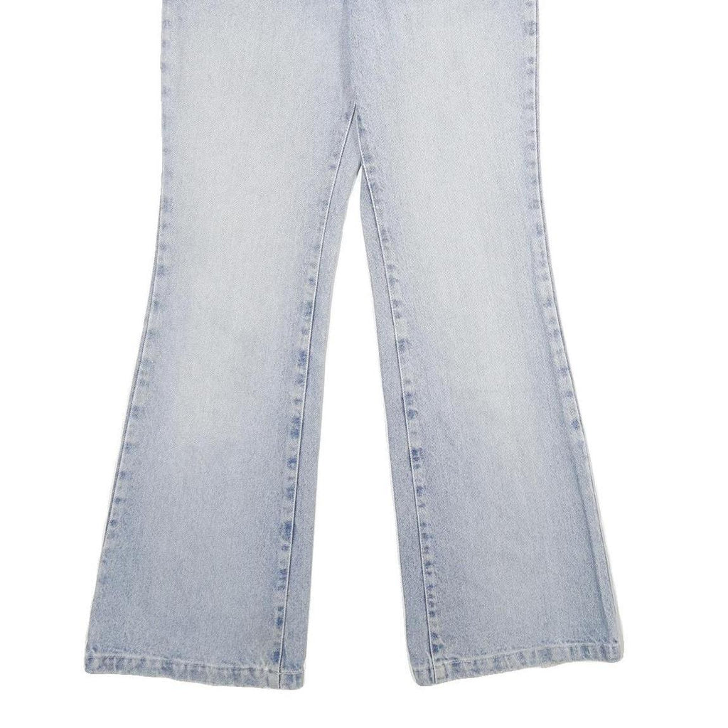 LEE COOPER Womens Jeans Light Blue Classic Wide-Leg Denim W24 L32 Comfort Fit