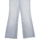 LEE COOPER Womens Jeans Light Blue Classic Wide-Leg Denim W24 L32 Comfort Fit