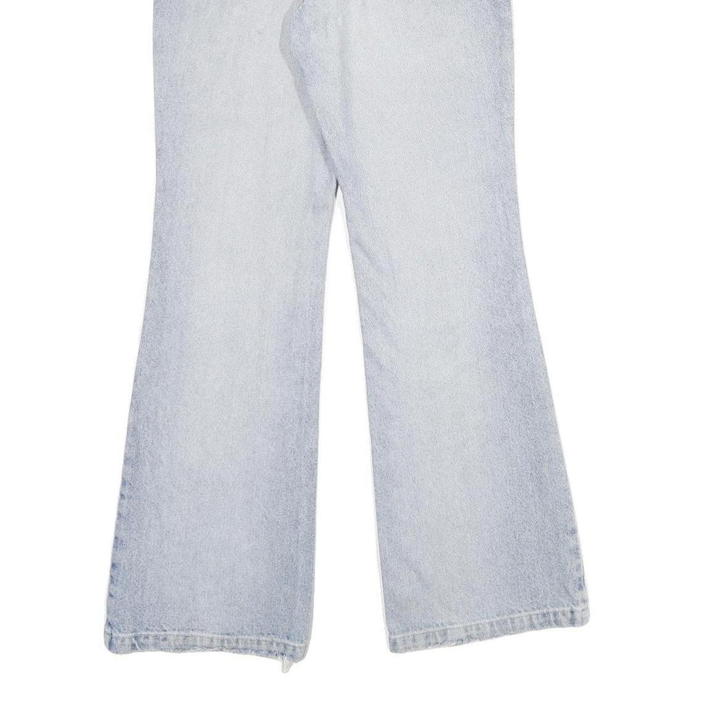 LEE COOPER Womens Jeans Light Blue Classic Wide-Leg Denim W24 L32 Comfort Fit